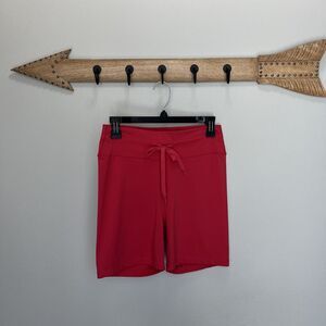 Better / Together | Hot Pink Bike Shorts Size Large Barbie EUC Drawstring